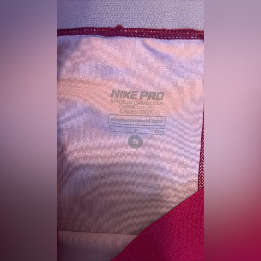 Nike Pro Spandex In Pink - Picture 5 of 5